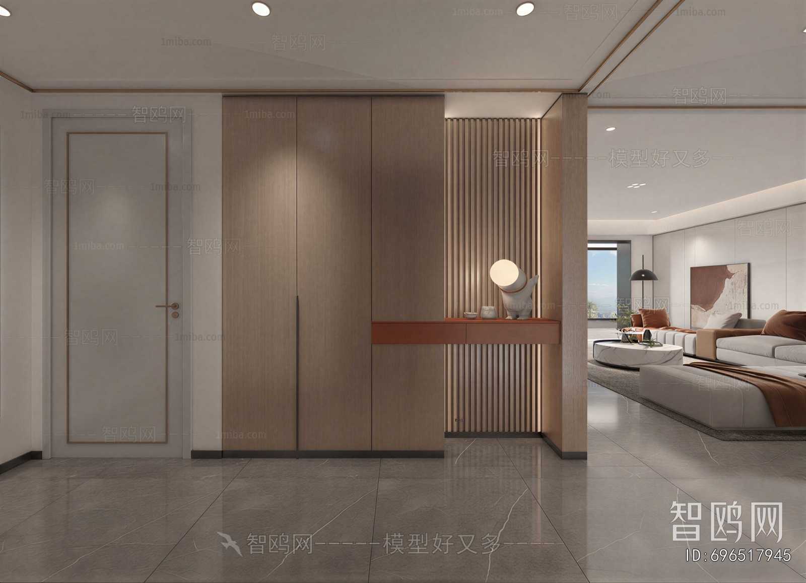 Modern Hallway