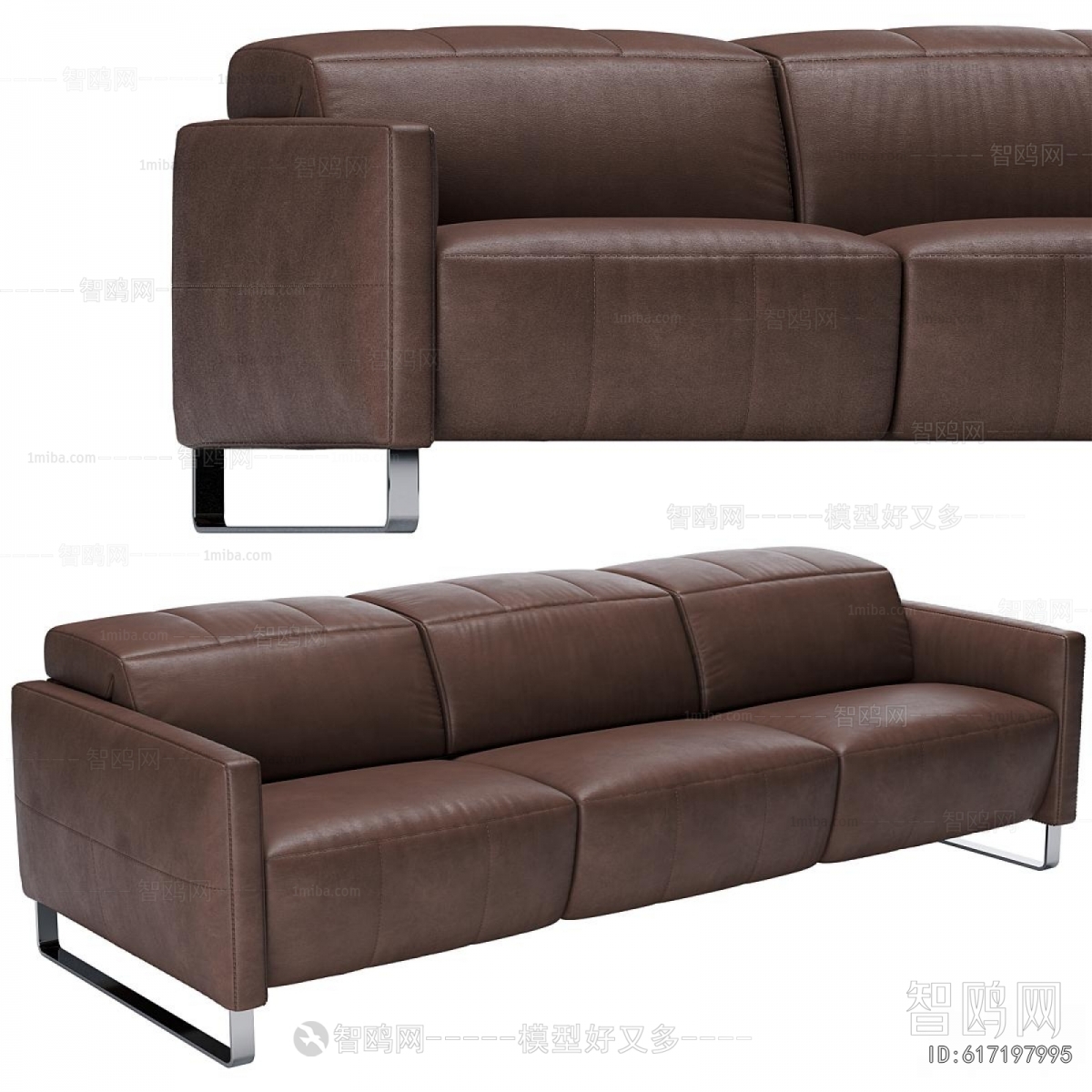 Modern Three-seat Sofa