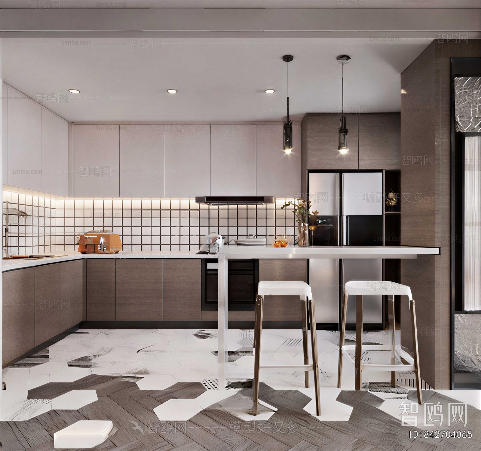 Modern The Kitchen