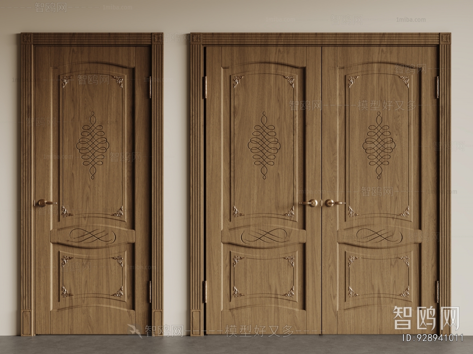 Modern Single Door