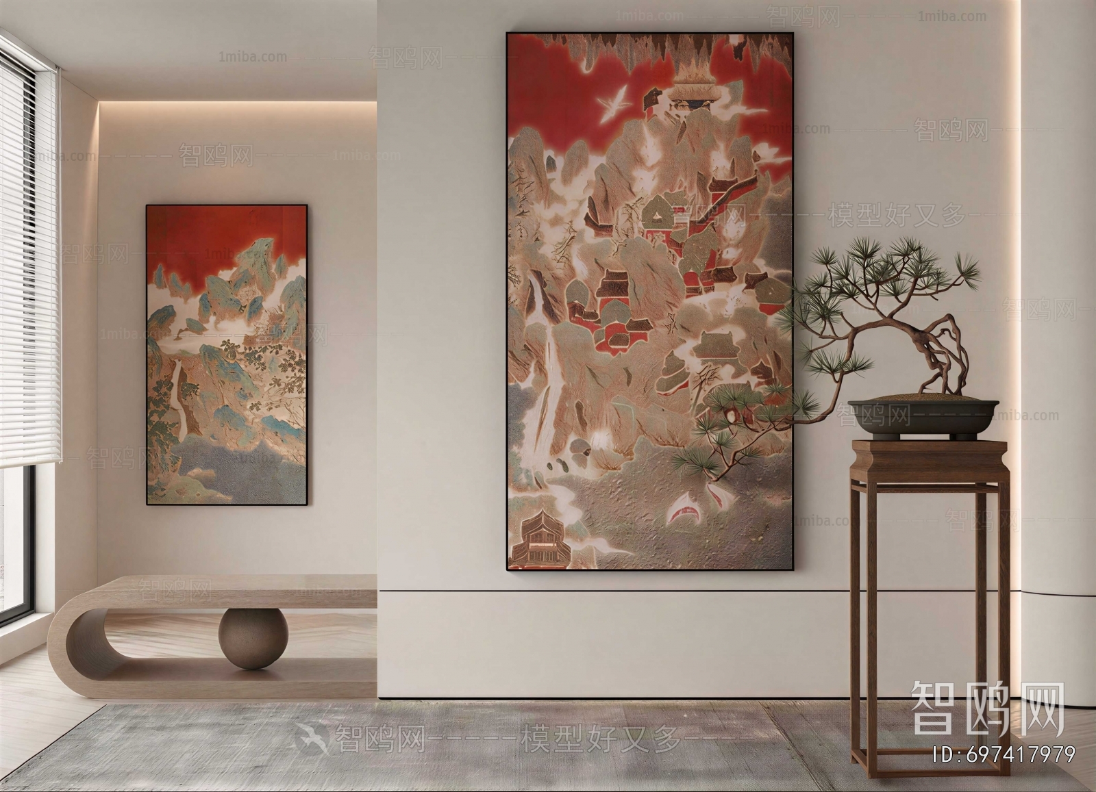 New Chinese Style Painting
