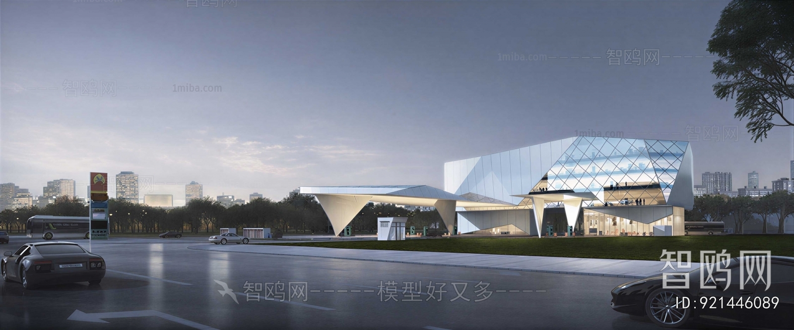 Modern Appearance Of Commercial Building