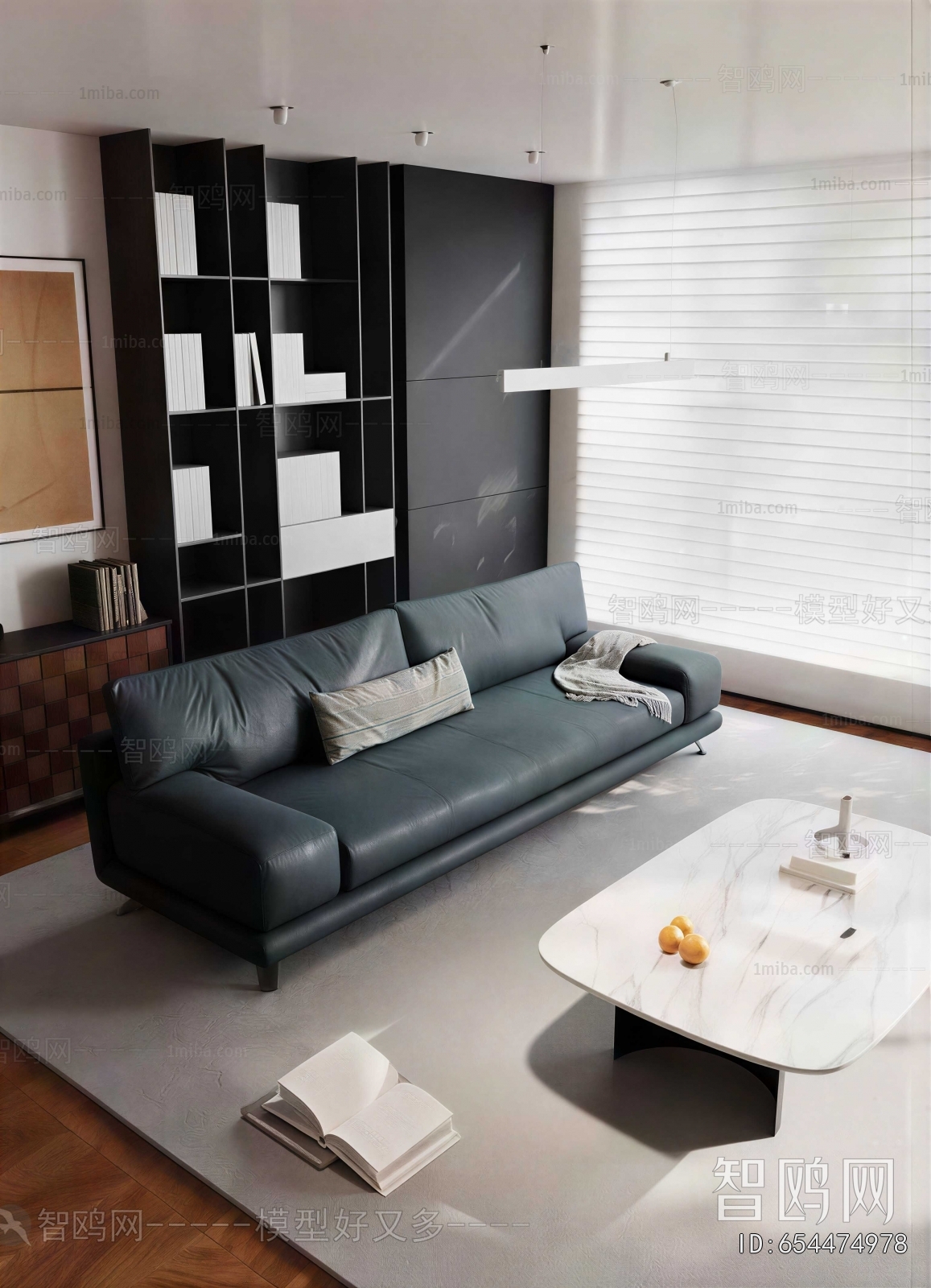 Modern Three-seat Sofa