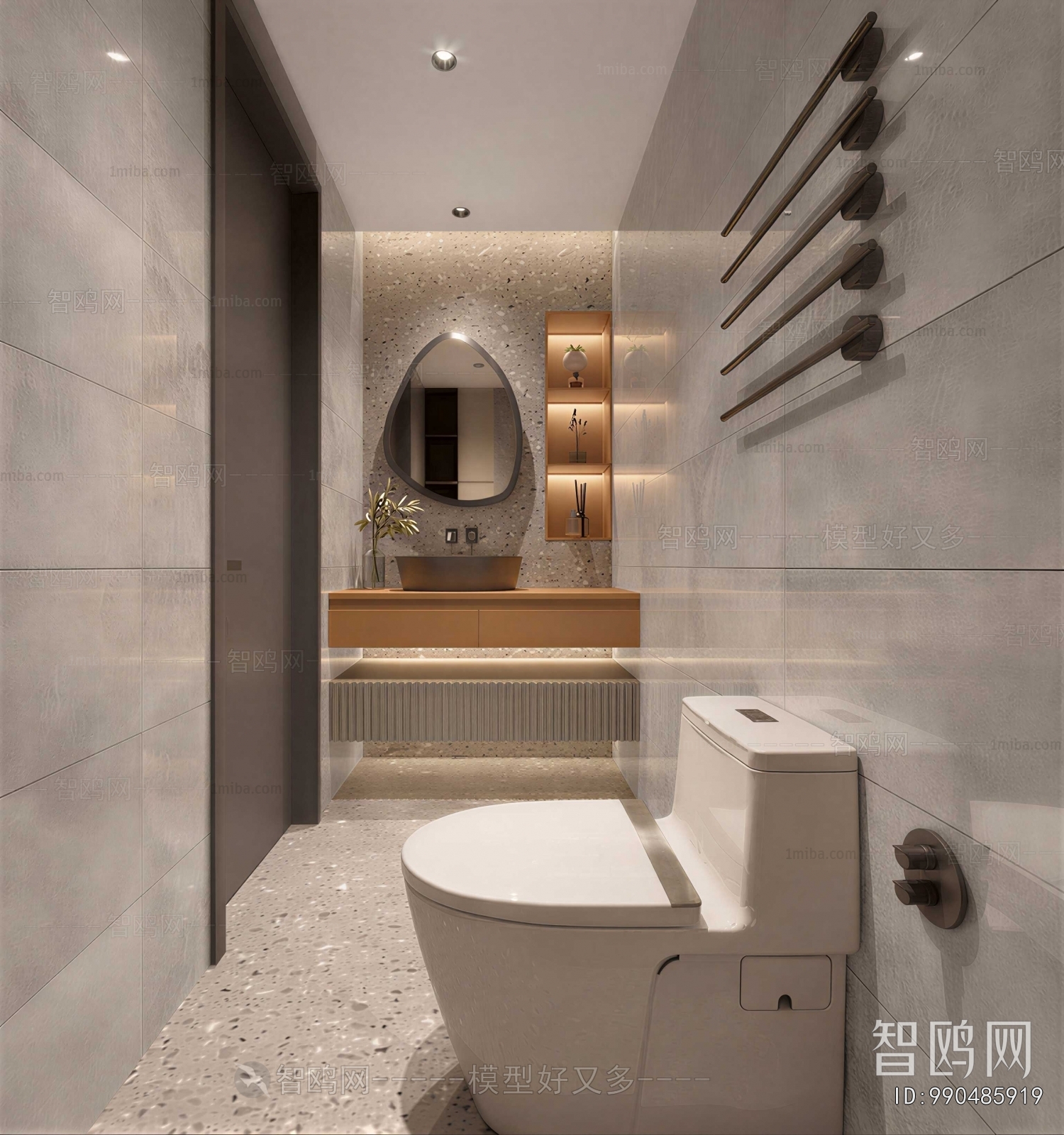 Wabi-sabi Style TOILET