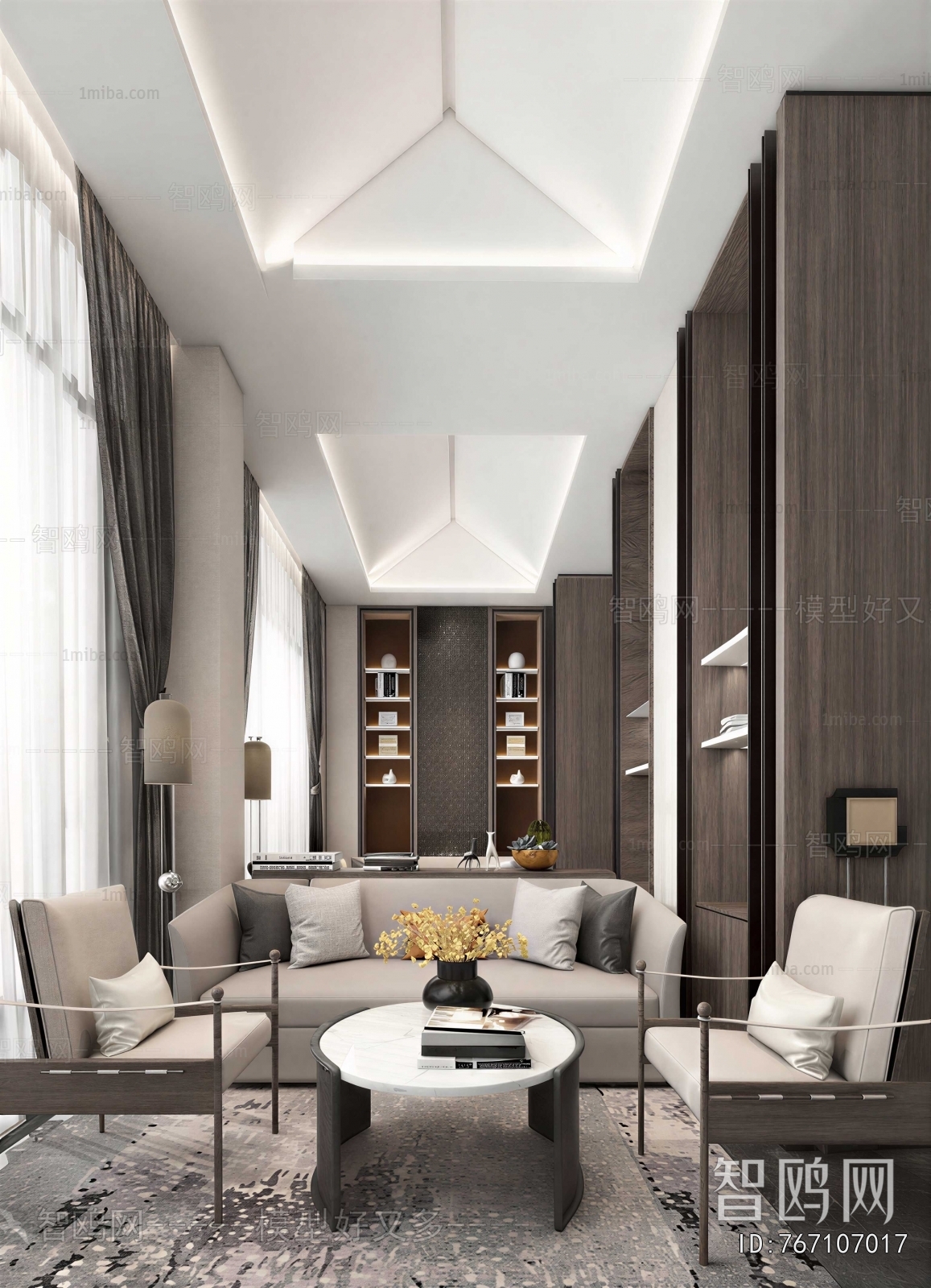 Chinese Style A Living Room