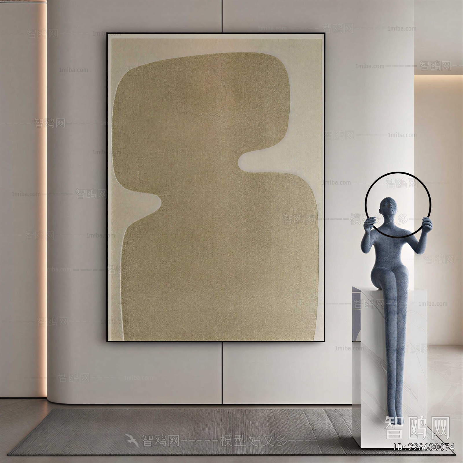 Wabi-sabi Style Painting