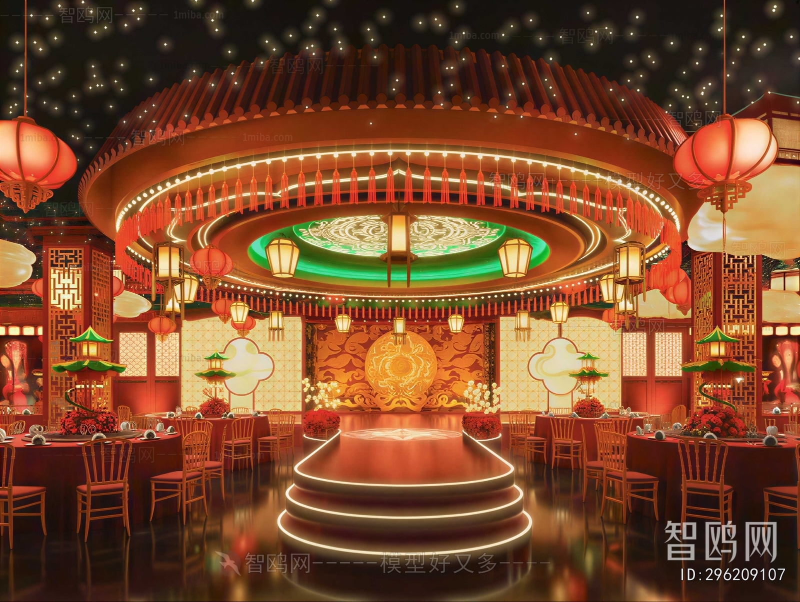 Chinese Style Banquet Hall