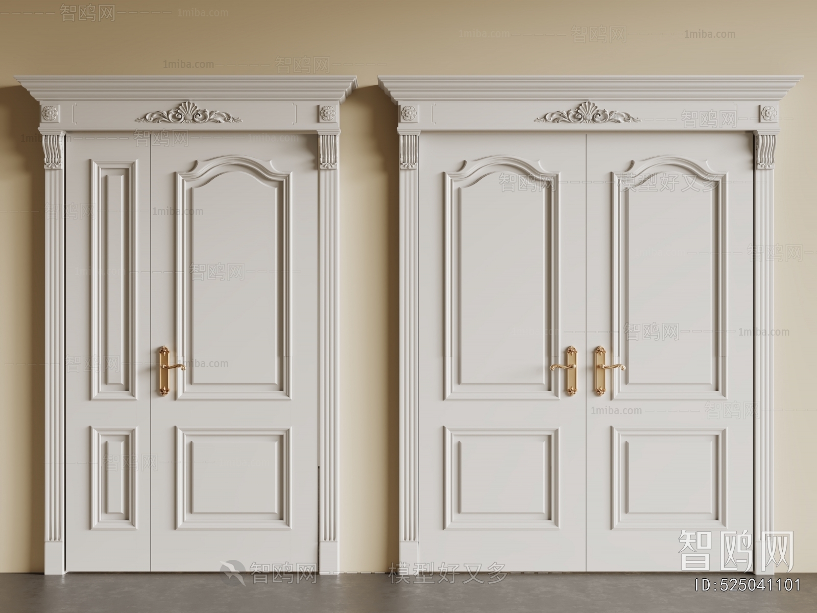 Modern Double Door