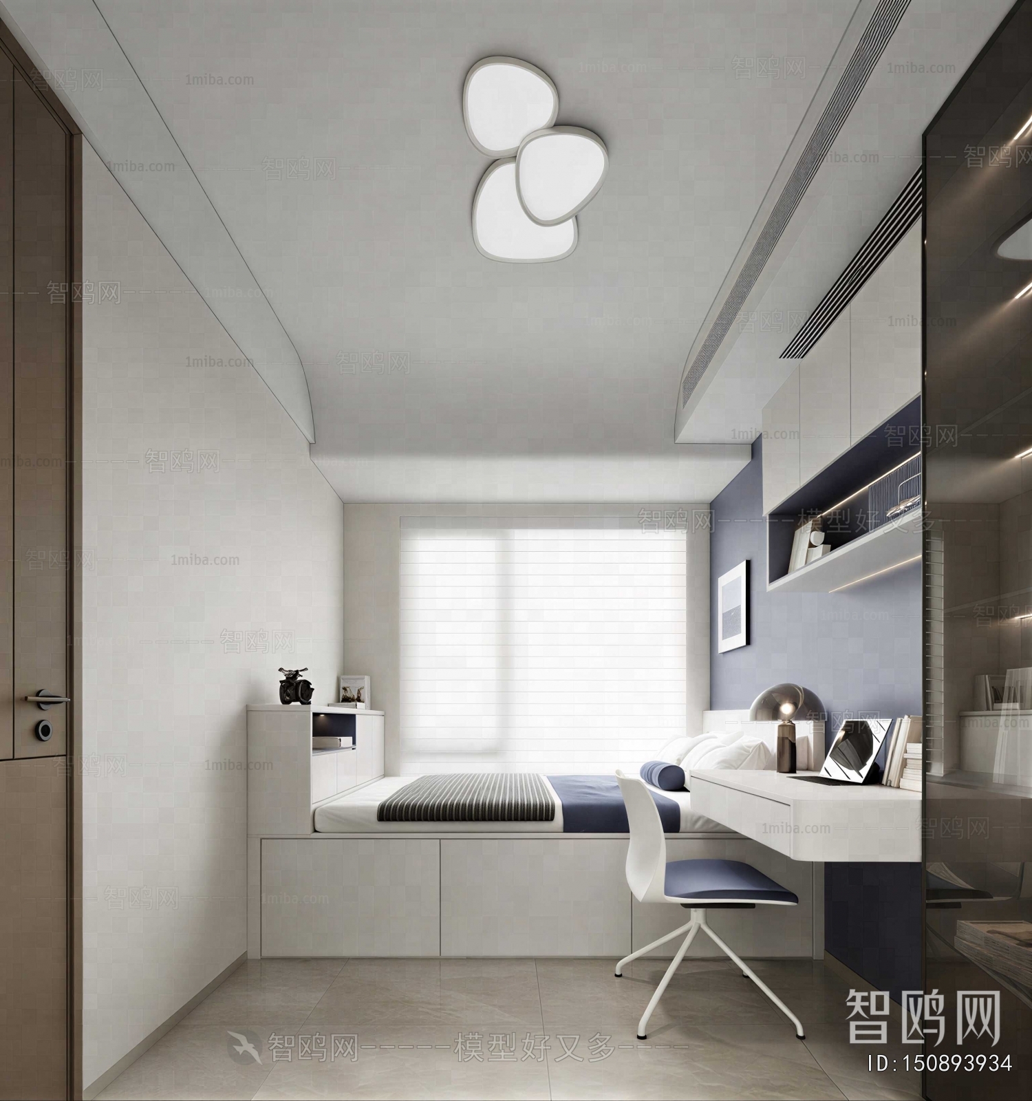 Modern Boy's Room And Son's Room