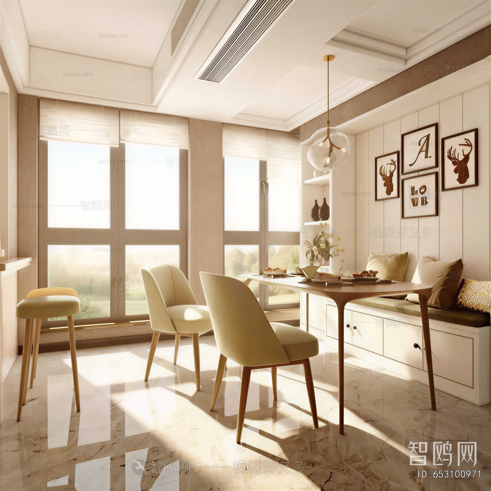 French Style Dining Room