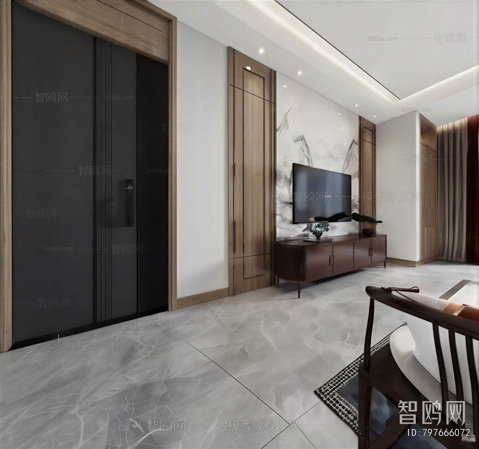 Modern TV Wall