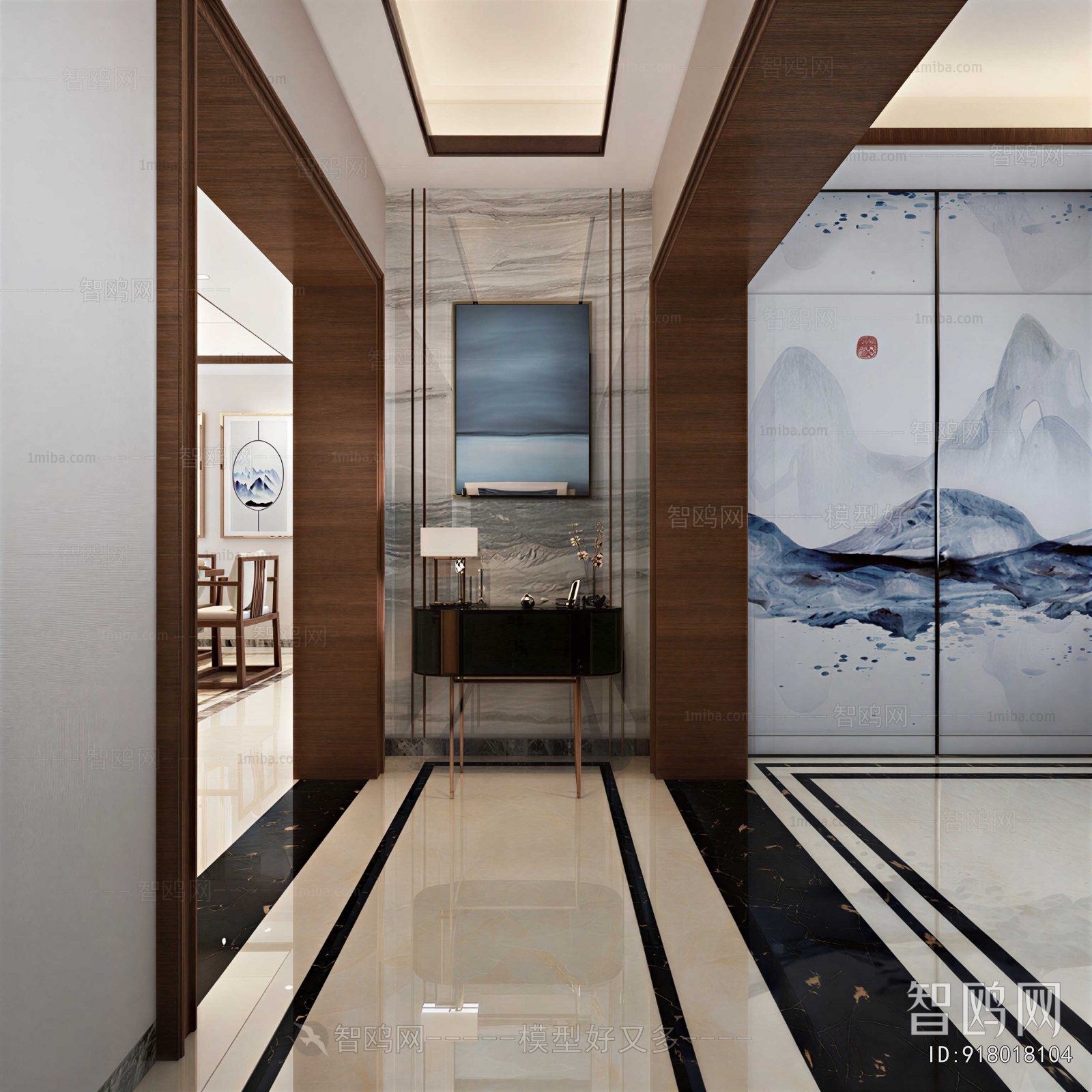 Modern Hallway