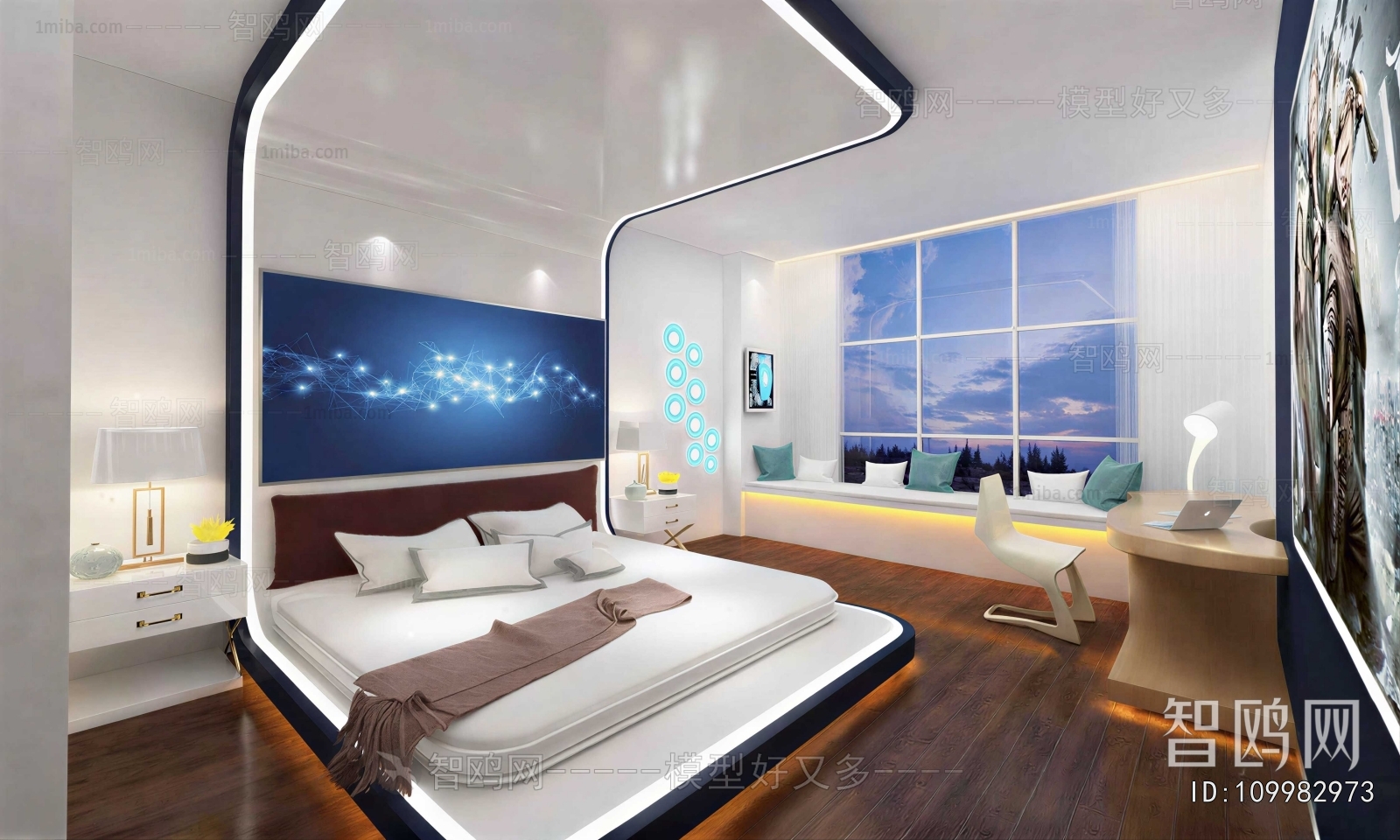New Chinese Style Guest Room