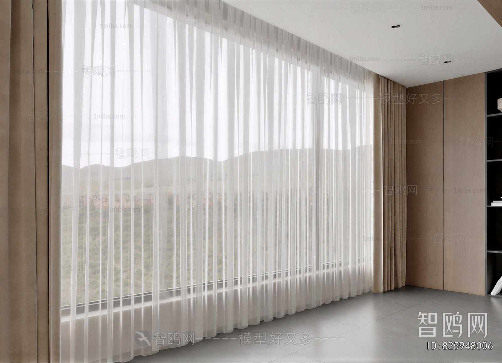 Modern The Curtain