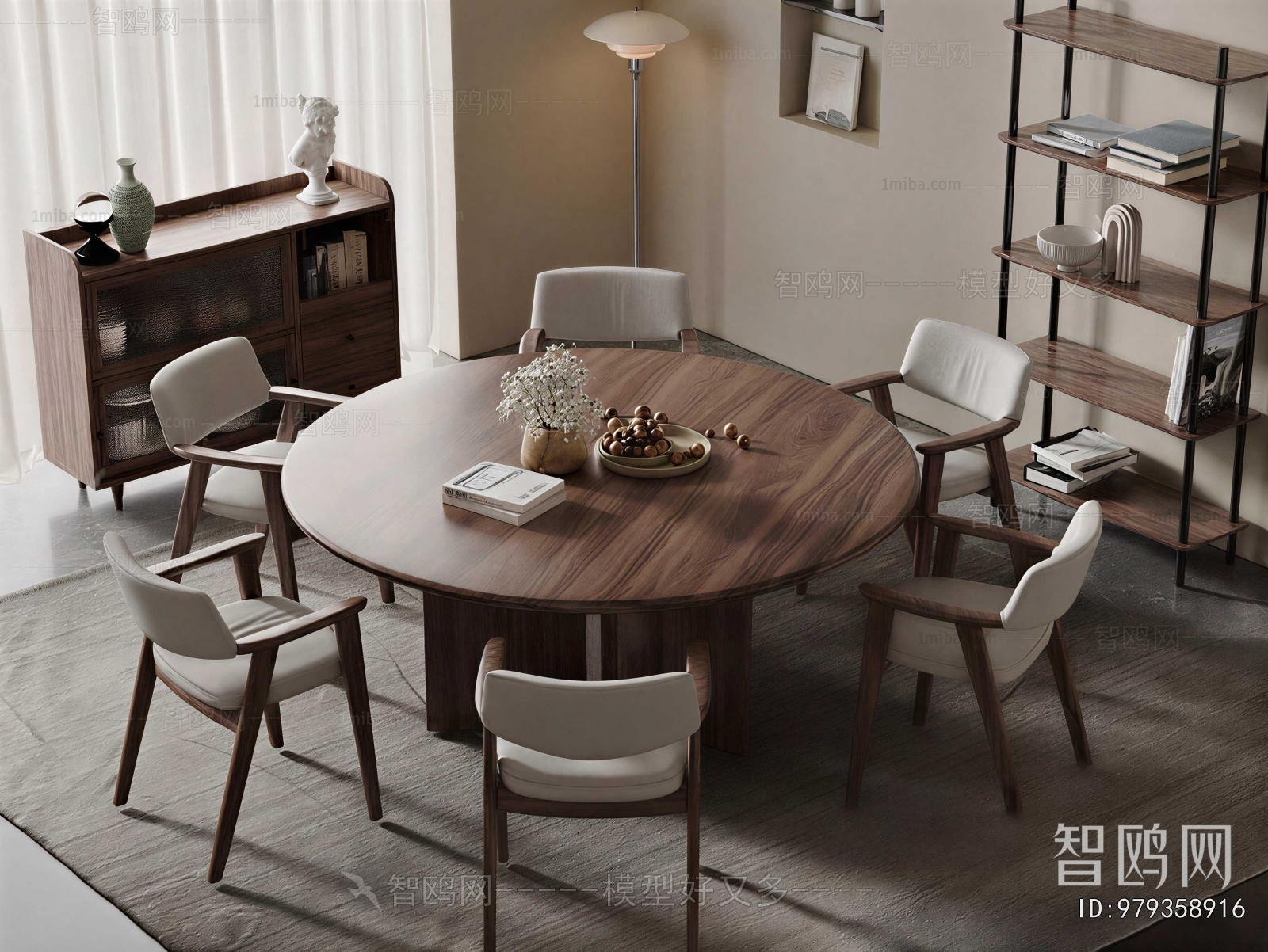 Nordic Style Dining Table And Chairs