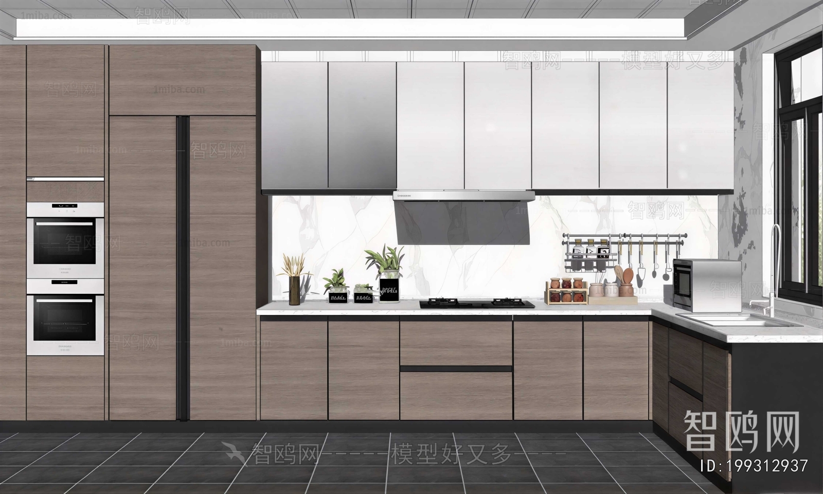 Modern The Kitchen