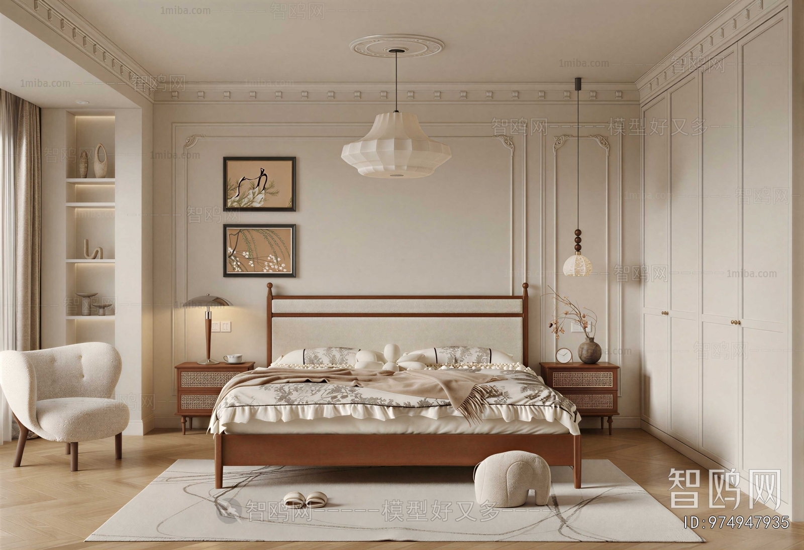 French Style Bedroom