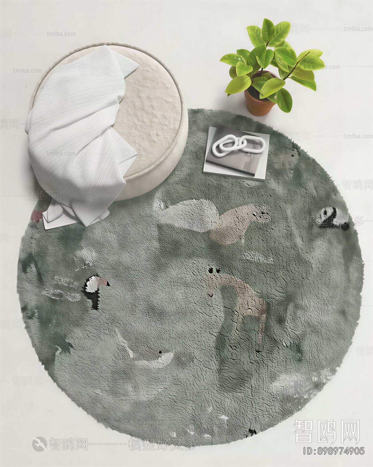 Modern Circular Carpet