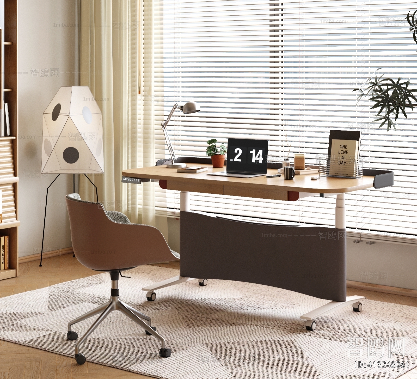 Modern Computer Desk And Chair