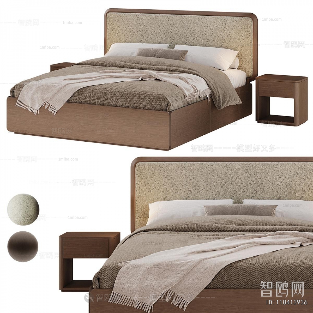 Modern Double Bed