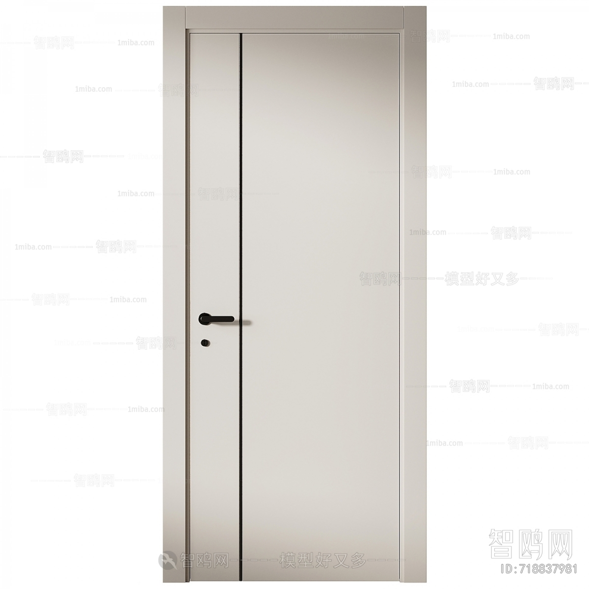 Modern Single Door
