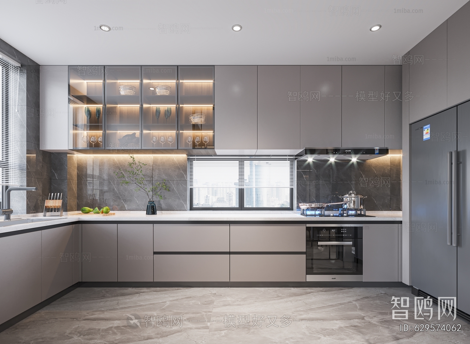 Modern The Kitchen