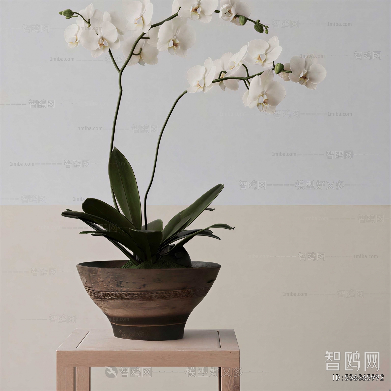 Modern Ground Green Plant Potted Plants