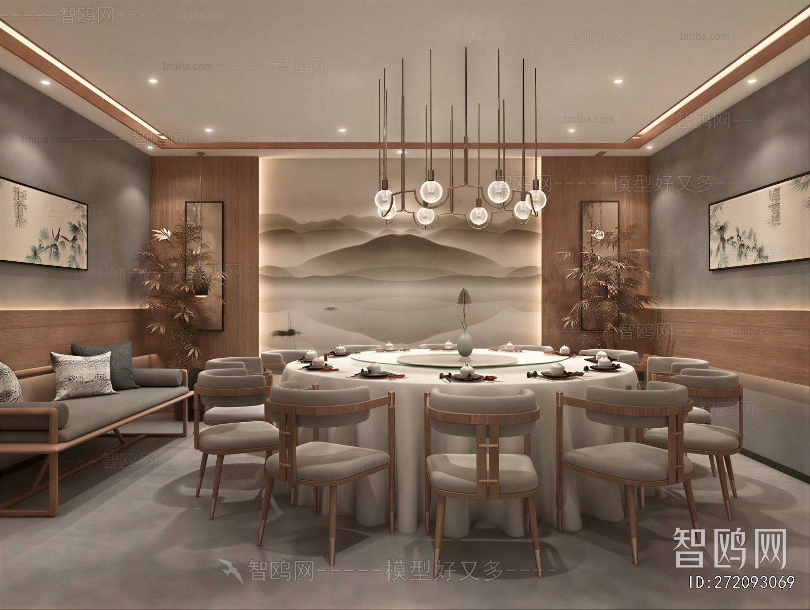 New Chinese Style Restaurant Box