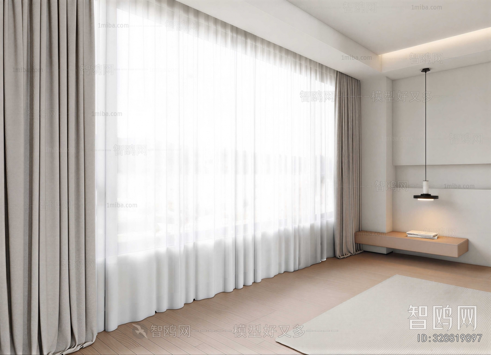 Modern The Curtain