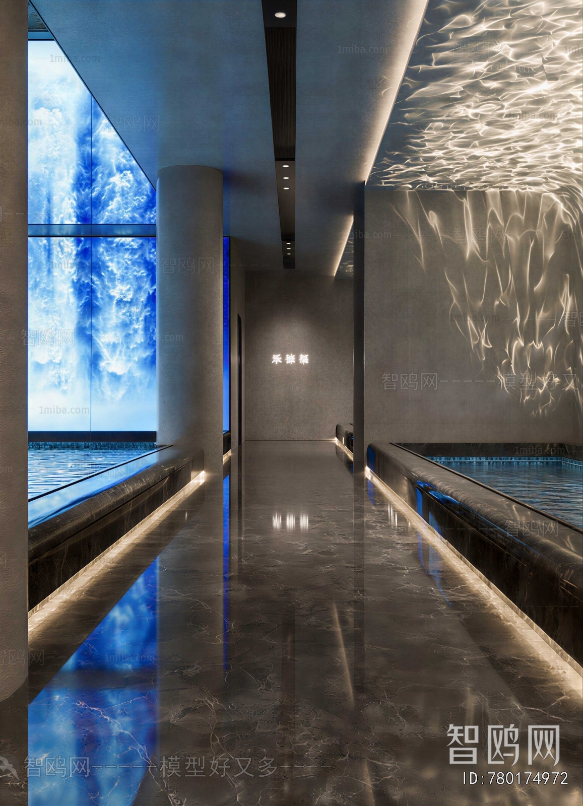 Modern Corridor Elevator Hall