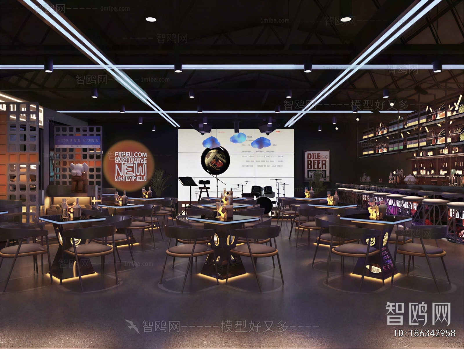 Retro Style Restaurant