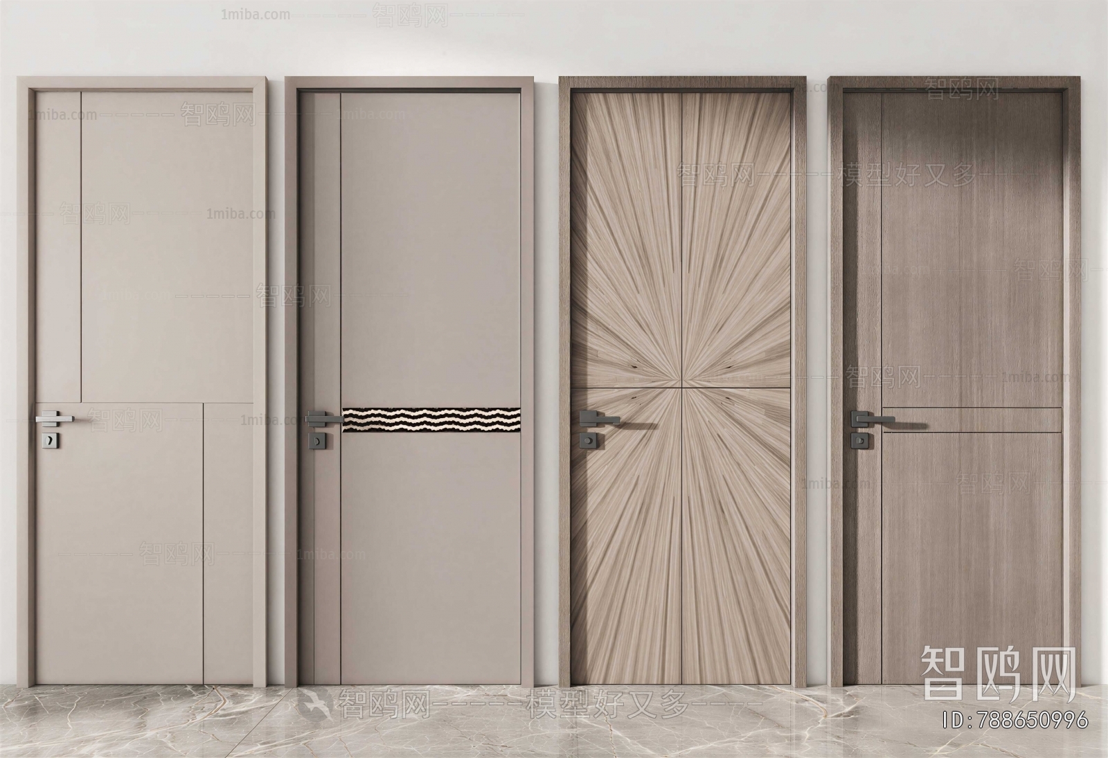 Modern Single Door