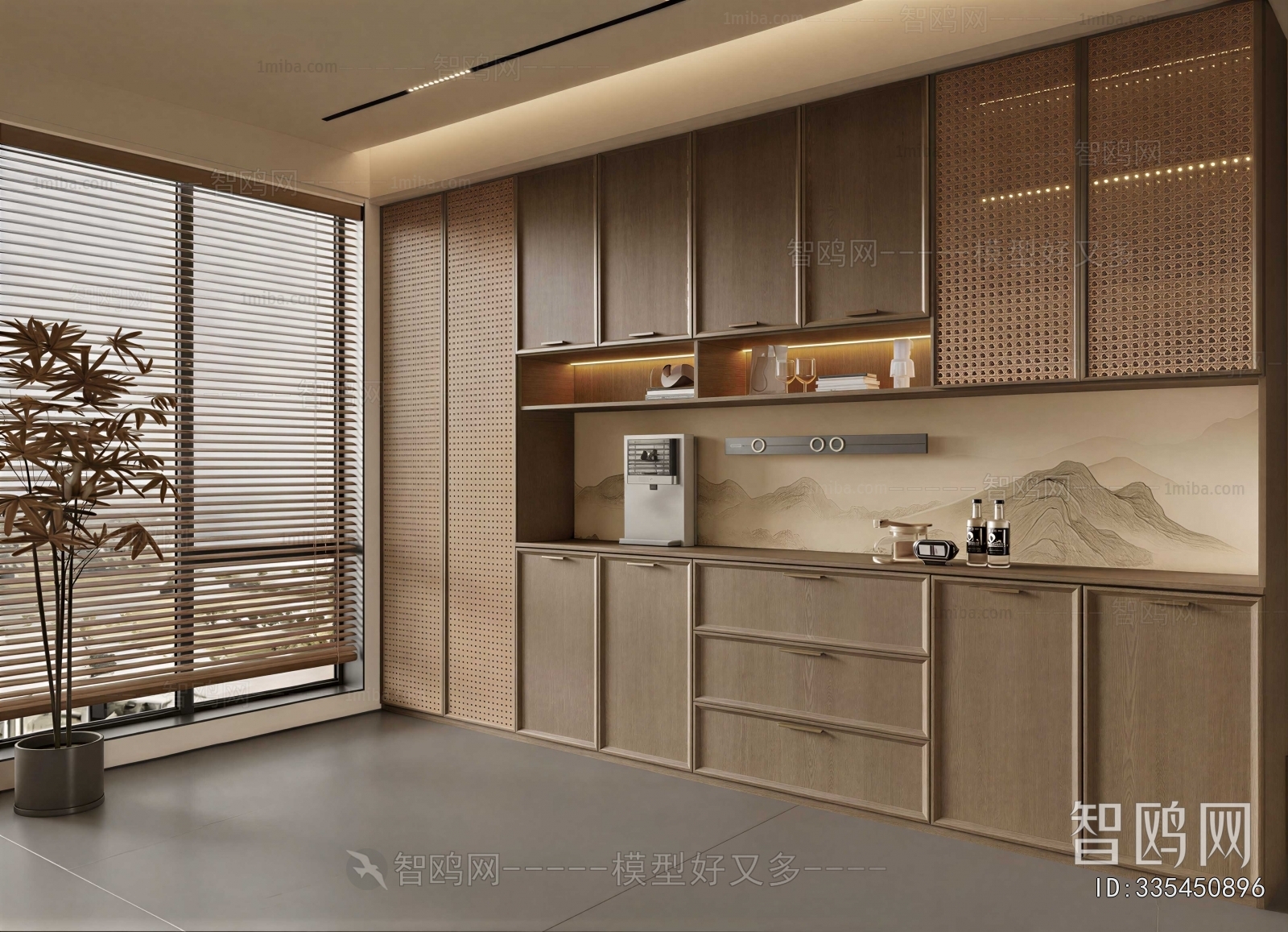 New Chinese Style Sideboard