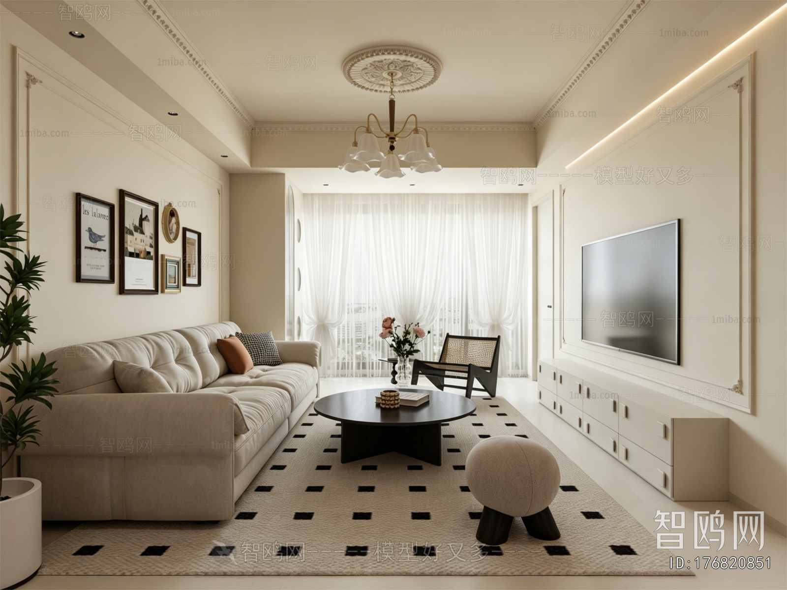 French Style A Living Room