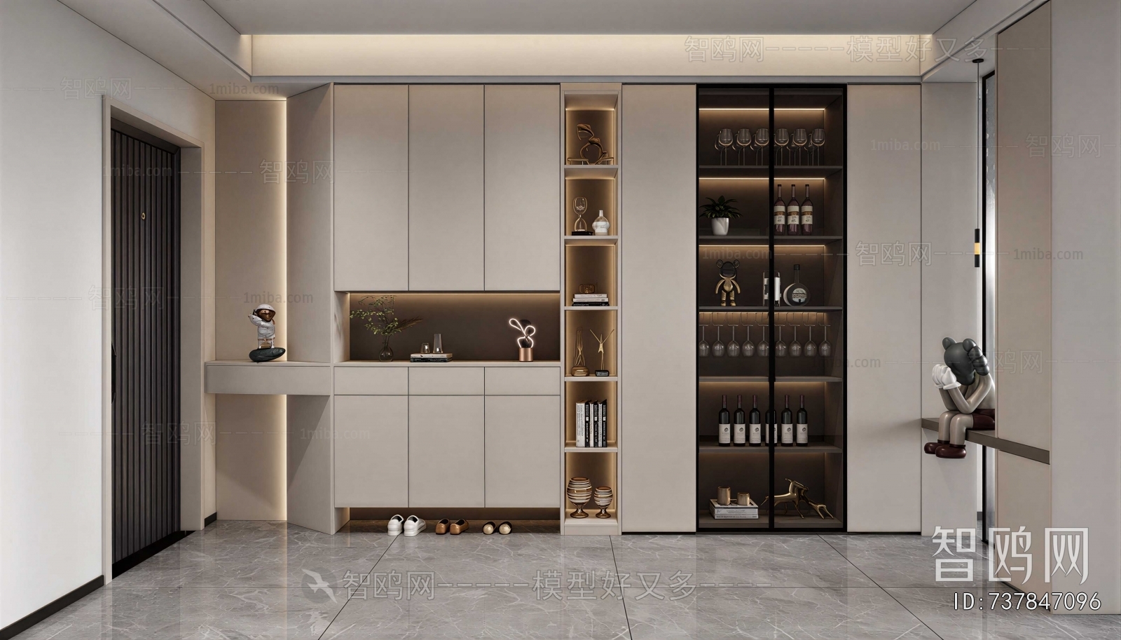 Modern Wine Cabinet