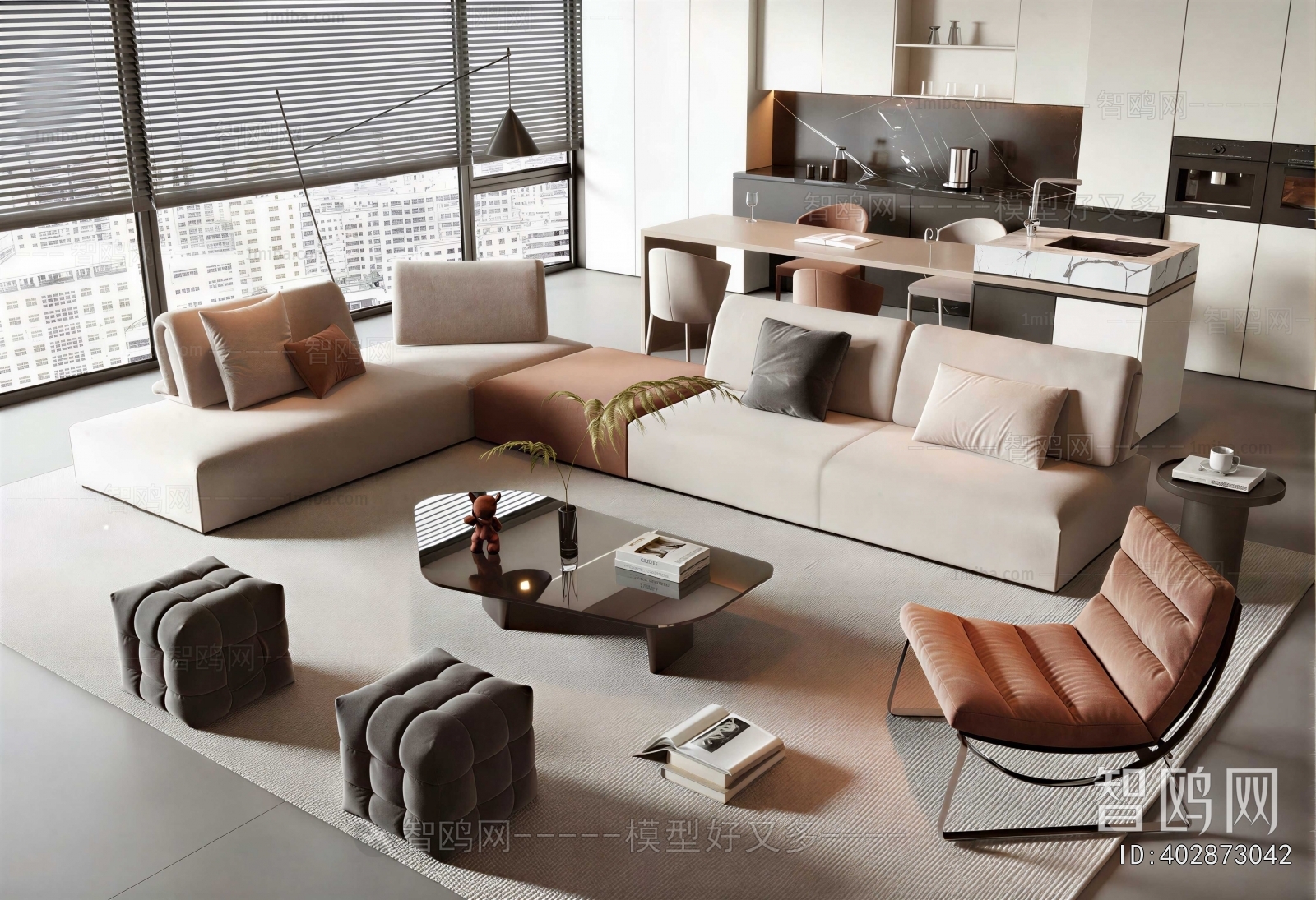 Modern Sofa Combination
