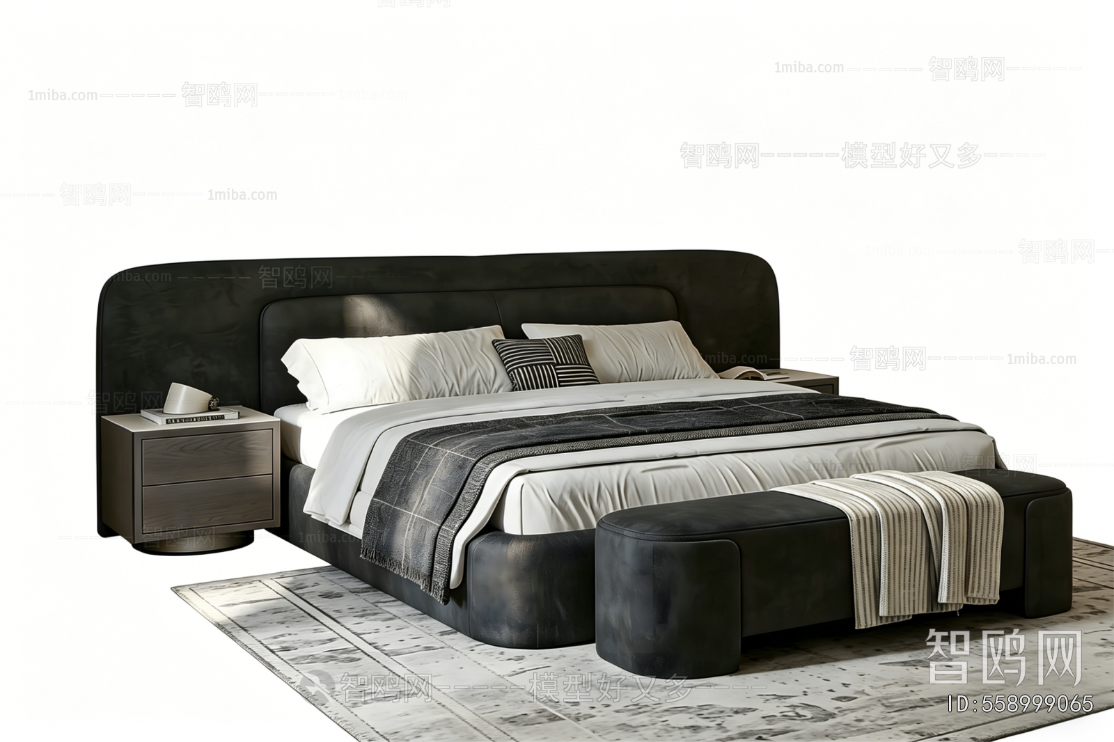 Modern Double Bed