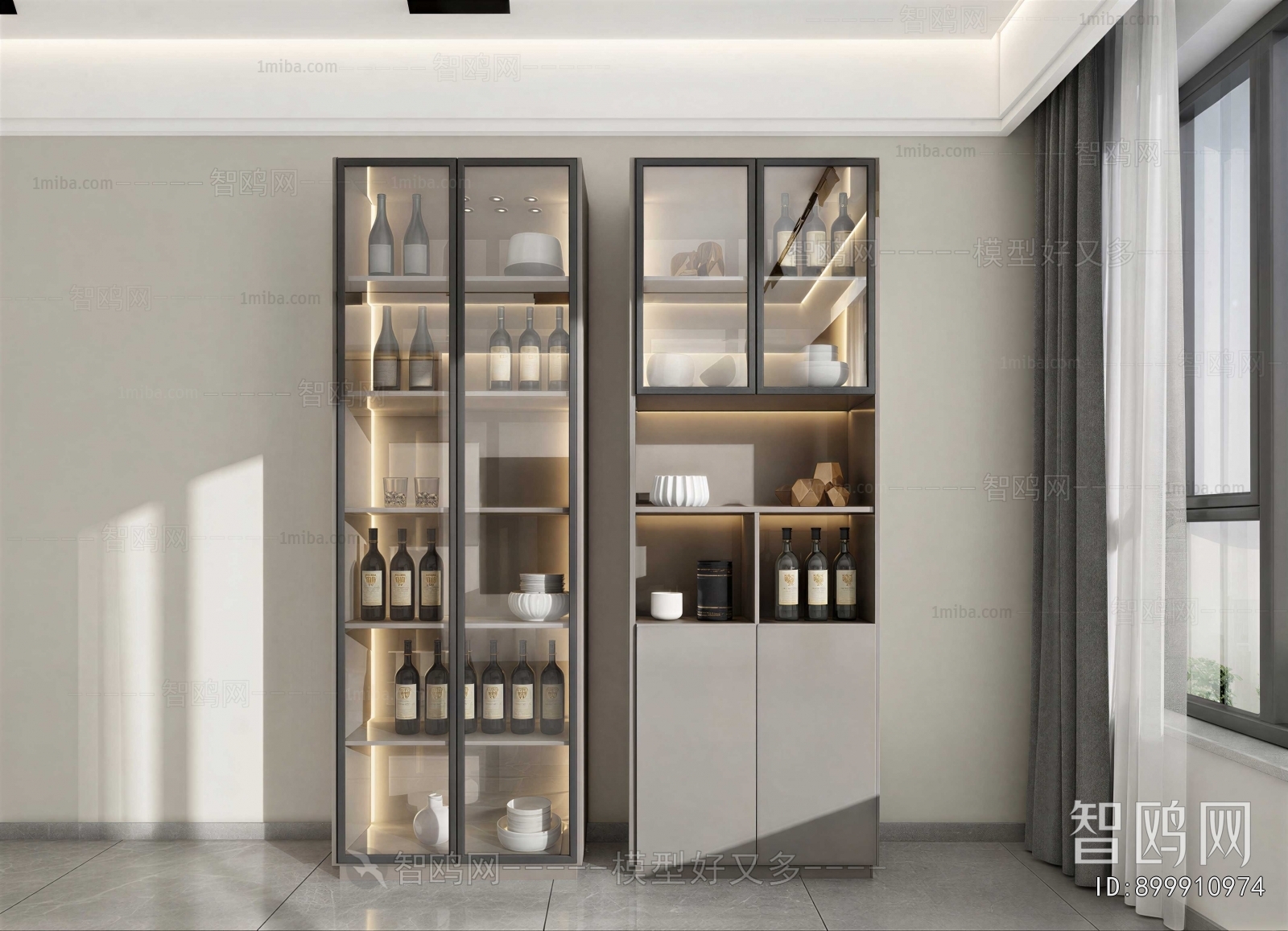 Modern Wine Cabinet