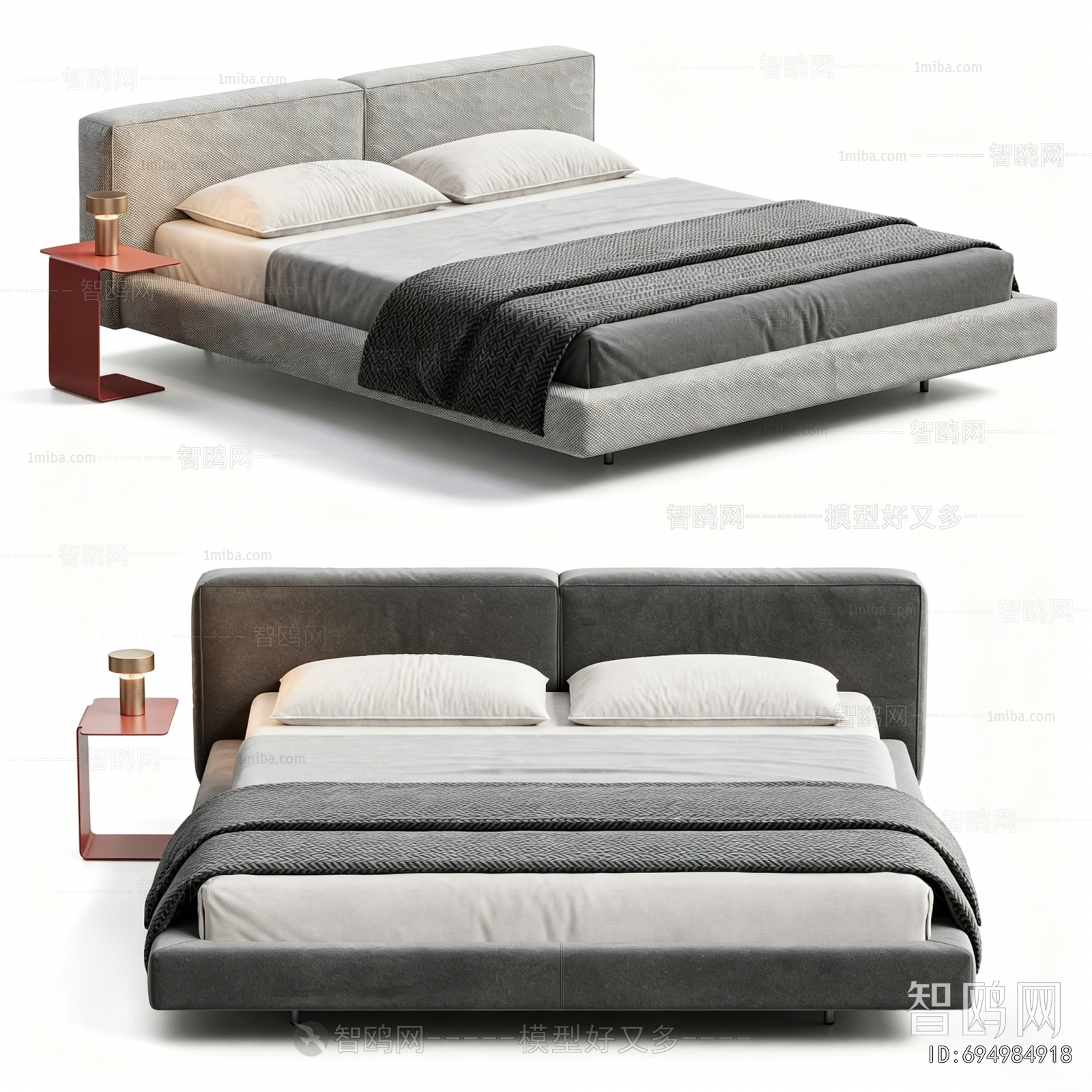 Modern Double Bed