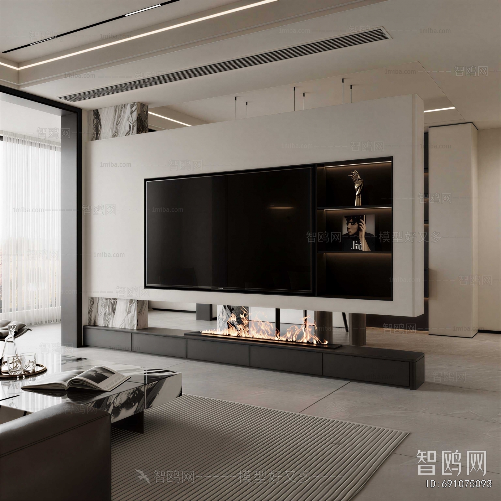 Modern A Living Room