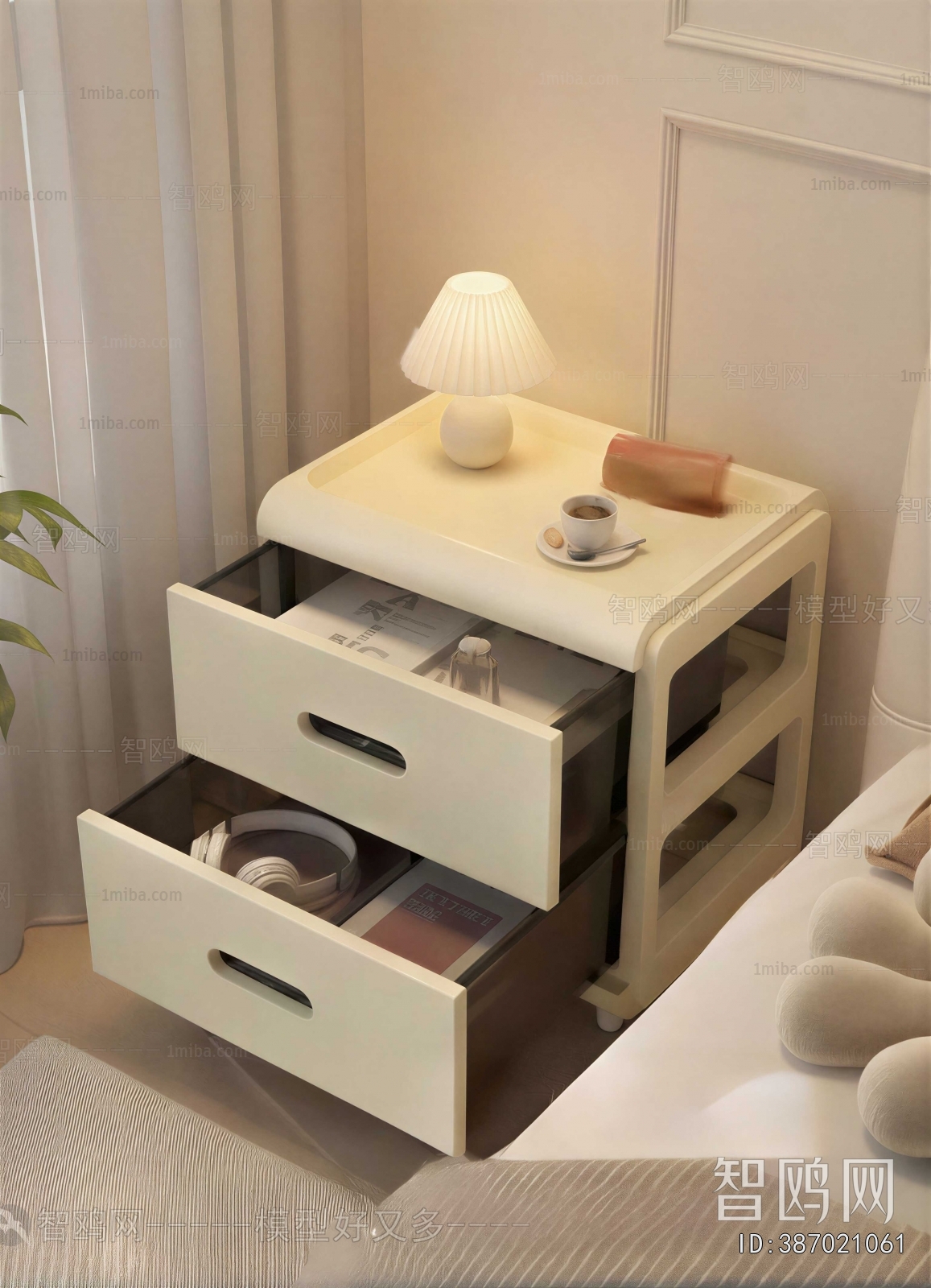 Modern Bedside Cupboard