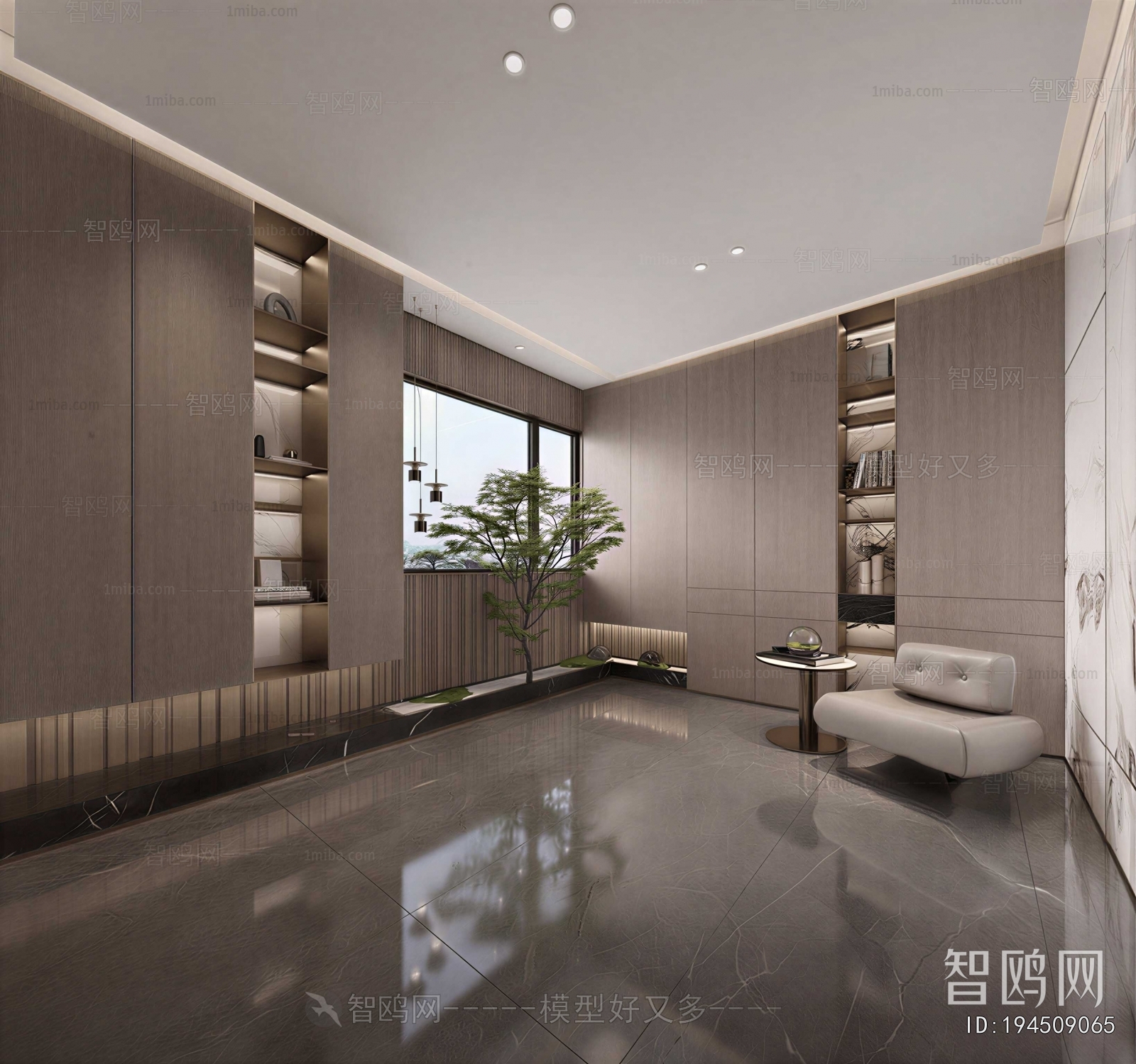 Modern Office Reception Desk