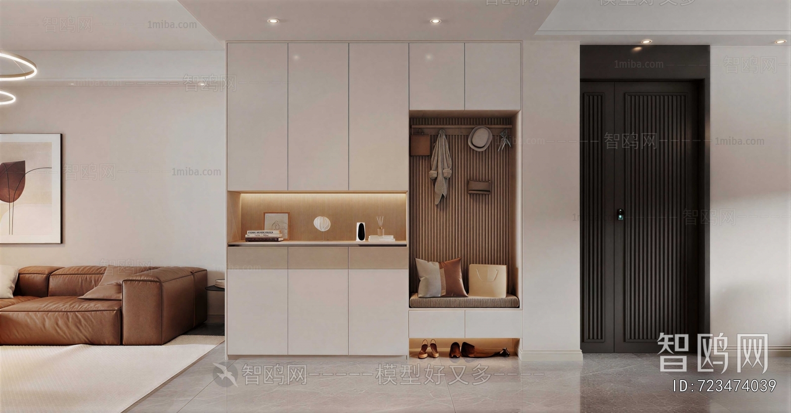 Modern Shoe Cabinet