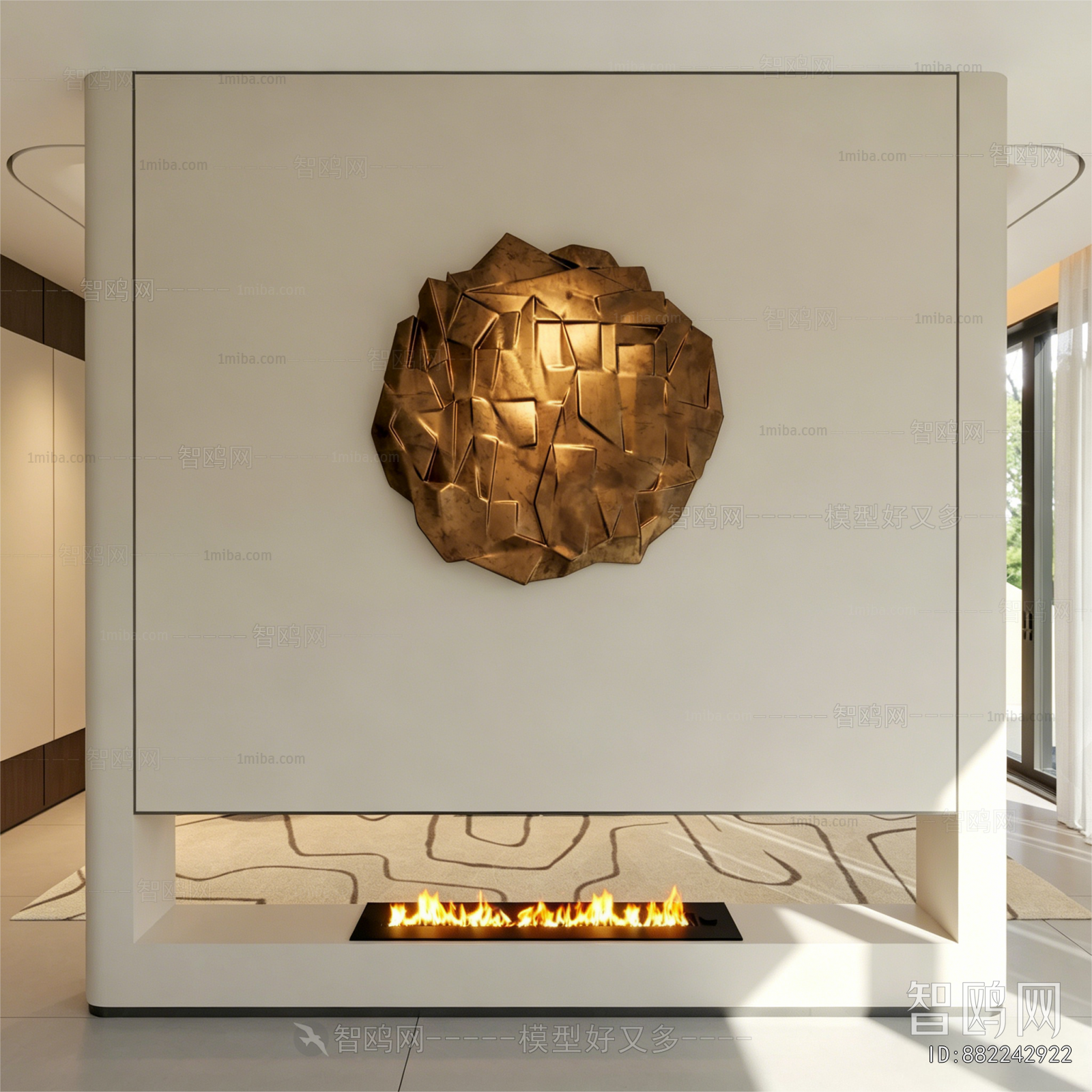 Modern Fireplace