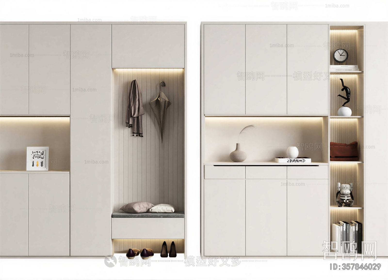 Modern Shoe Cabinet