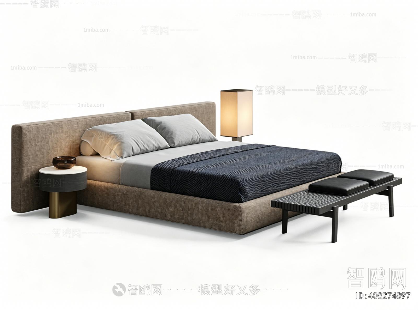 Modern Double Bed