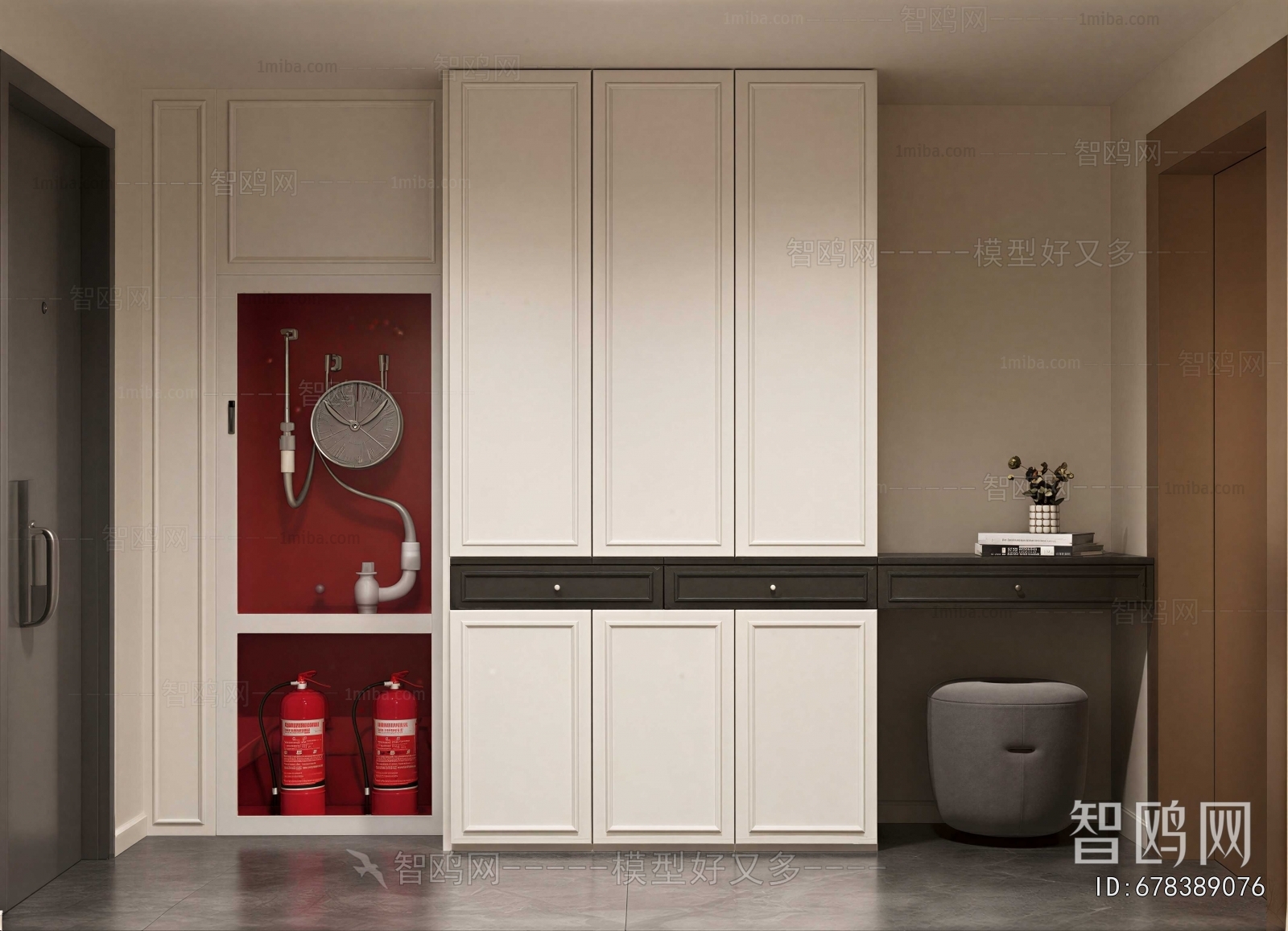 New Chinese Style The Wardrobe
