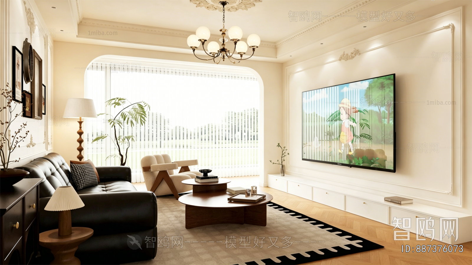 French Style A Living Room