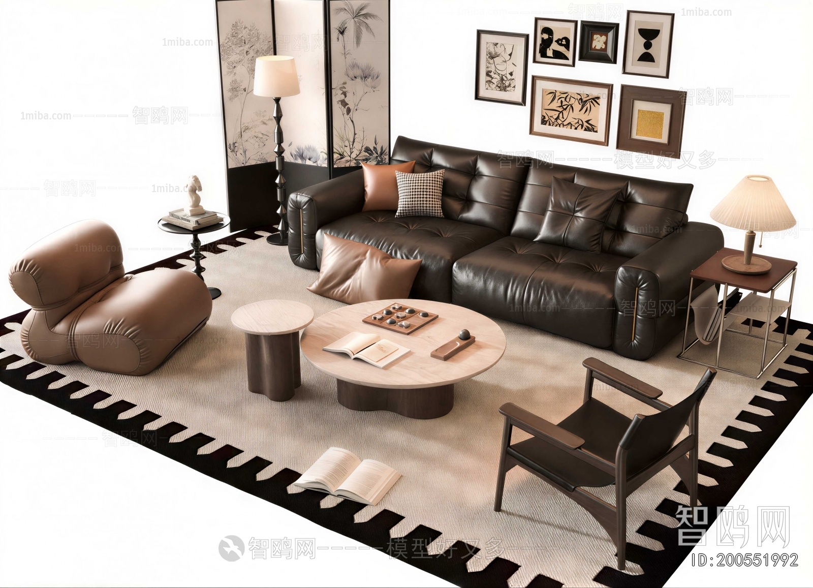 French Style Sofa Combination