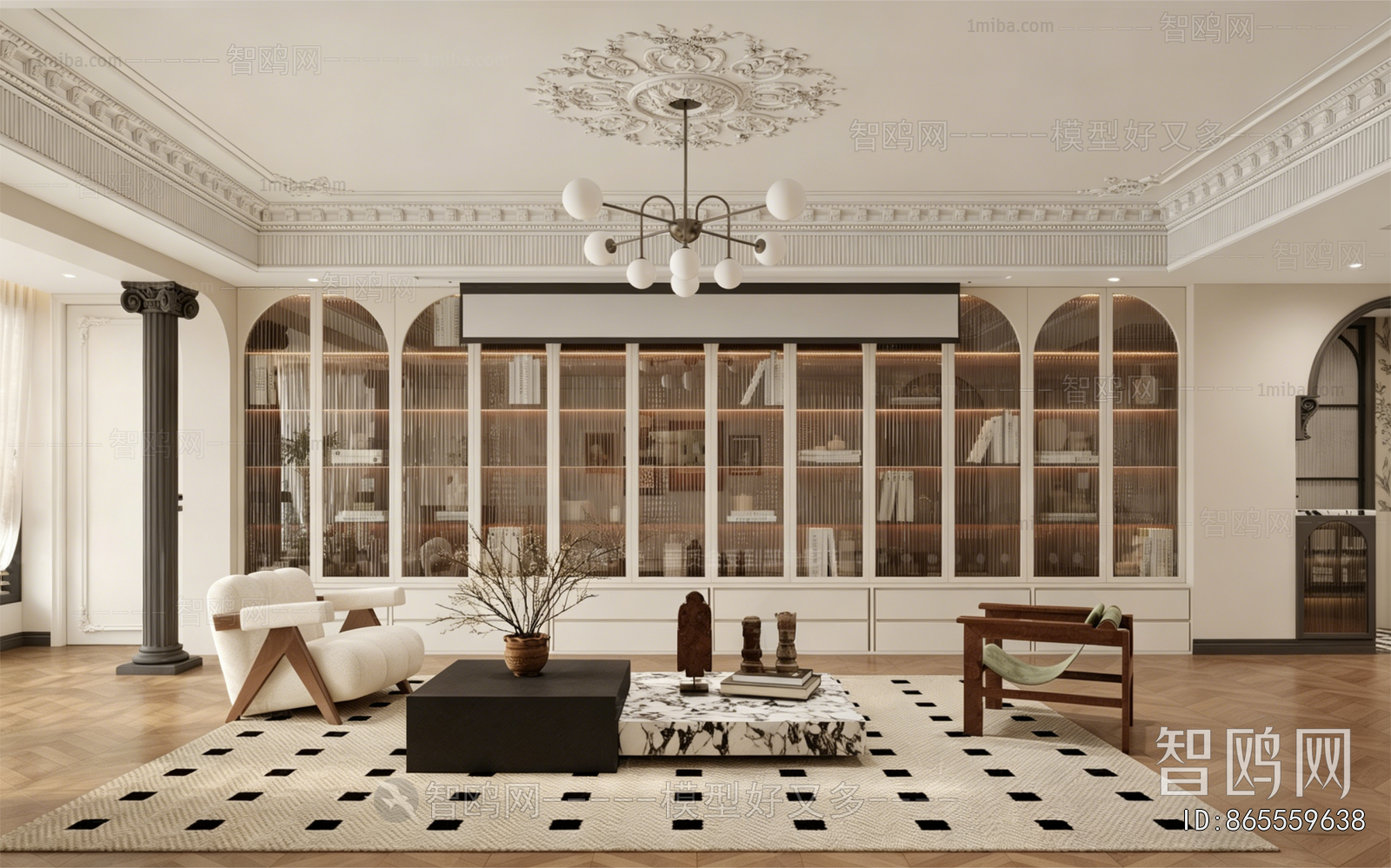 French Style A Living Room